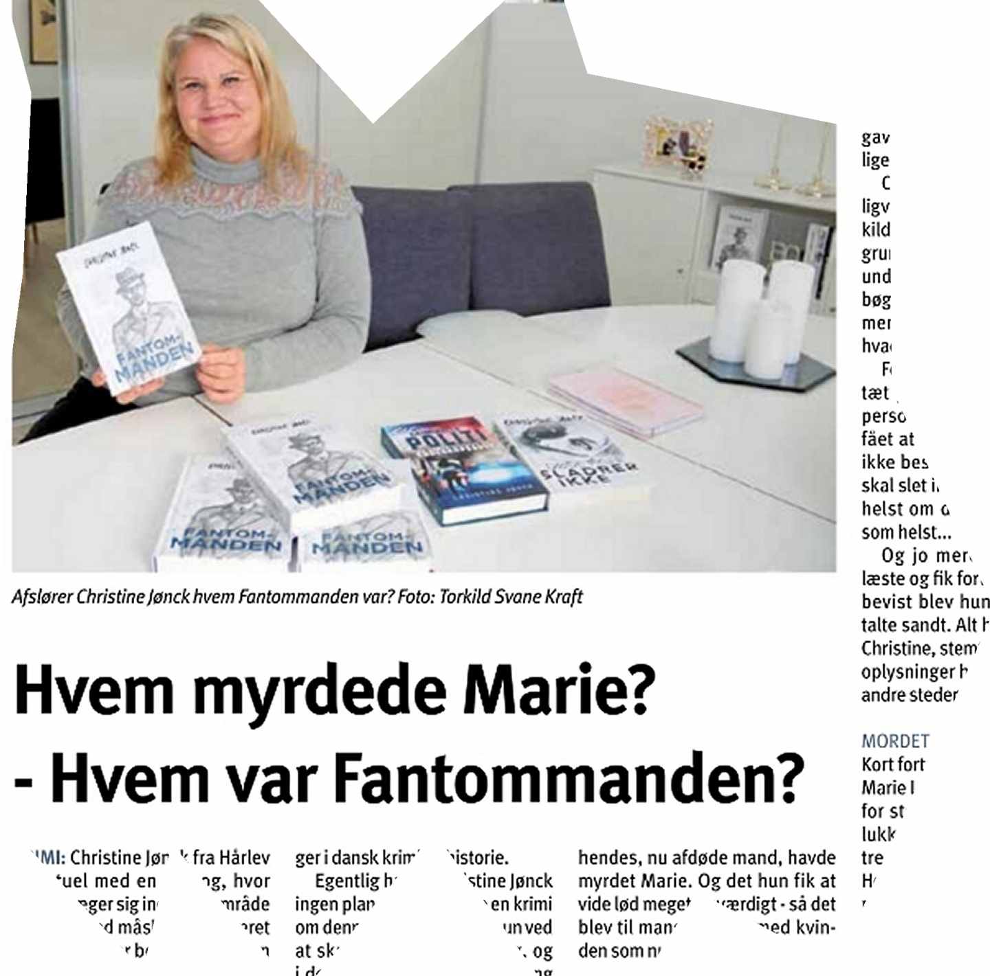 Lock-Hansen-sagen, Christine Jønck, Dines Bogø